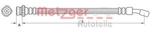 Metzger Autoteile Bremsschlauch Hinterachse links [Hersteller-Nr. 4111032] für Hyundai