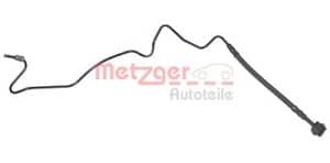 Metzger Autoteile Bremsschlauch Hinterachse rechts [Hersteller-Nr. 4119355] für Audi