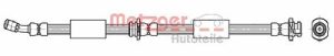 Metzger Autoteile Bremsschlauch vorne [Hersteller-Nr. 4112002] für Nissan