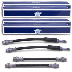 Meyle 4x Bremsschlauch hinten [Hersteller-Nr. 40674682] für BMW