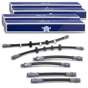 Meyle 6x Bremsschlauch vorne+hinten [Hersteller-Nr. 40674703] für VW