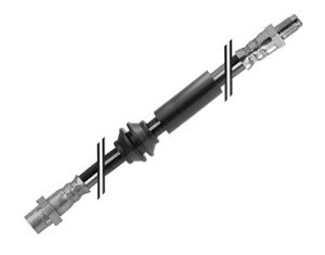 Meyle Bremsschlauch Hinterachse [Hersteller-Nr. 3005250010] für Mini