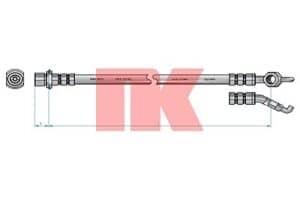 Nk Bremsschlauch [Hersteller-Nr. 8545159] für Toyota