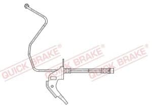 Quick Brake Bremsschlauch [Hersteller-Nr. 35.913] für Opel