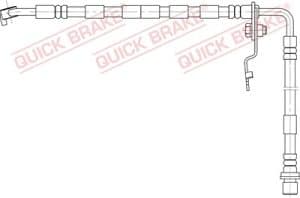 Quick Brake Bremsschlauch [Hersteller-Nr. 50.892] für Mazda