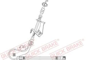 Quick Brake Bremsschlauch [Hersteller-Nr. 58.875X] für Citroën