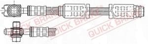 Quick Brake Bremsschlauch [Hersteller-Nr. 58.962X] für Audi