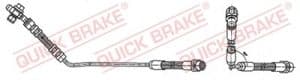 Quick Brake Bremsschlauch [Hersteller-Nr. 59.942X] für BMW