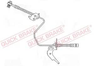 Quick Brake Bremsschlauch [Hersteller-Nr. 59.959X] für Opel