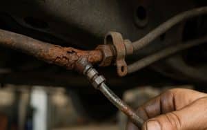 Bremsleitung korrodiert: Was tun?