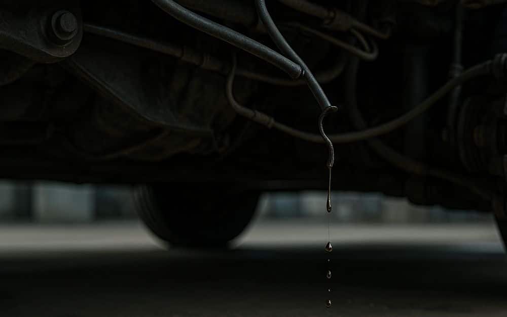 Was passiert, wenn die Bremsleitung abreißt?